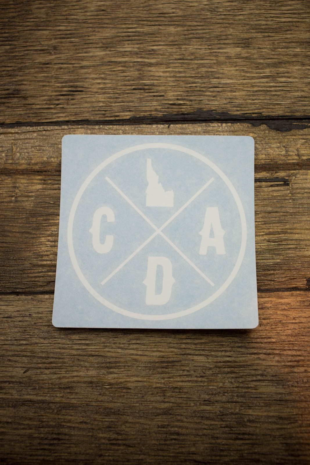 CDA IDAHO LOGO Decal