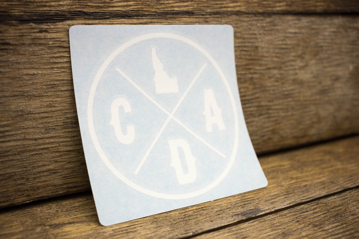 CDA IDAHO LOGO Decal