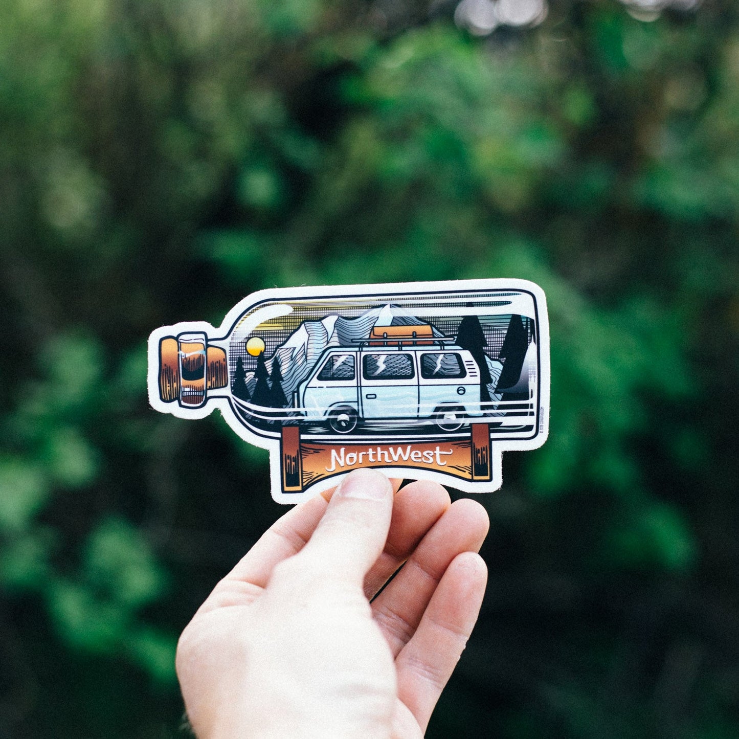 Northwest In A Bottle Sticker