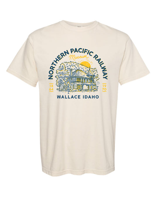 Sunny Northern Pacific Railway Museum Tee