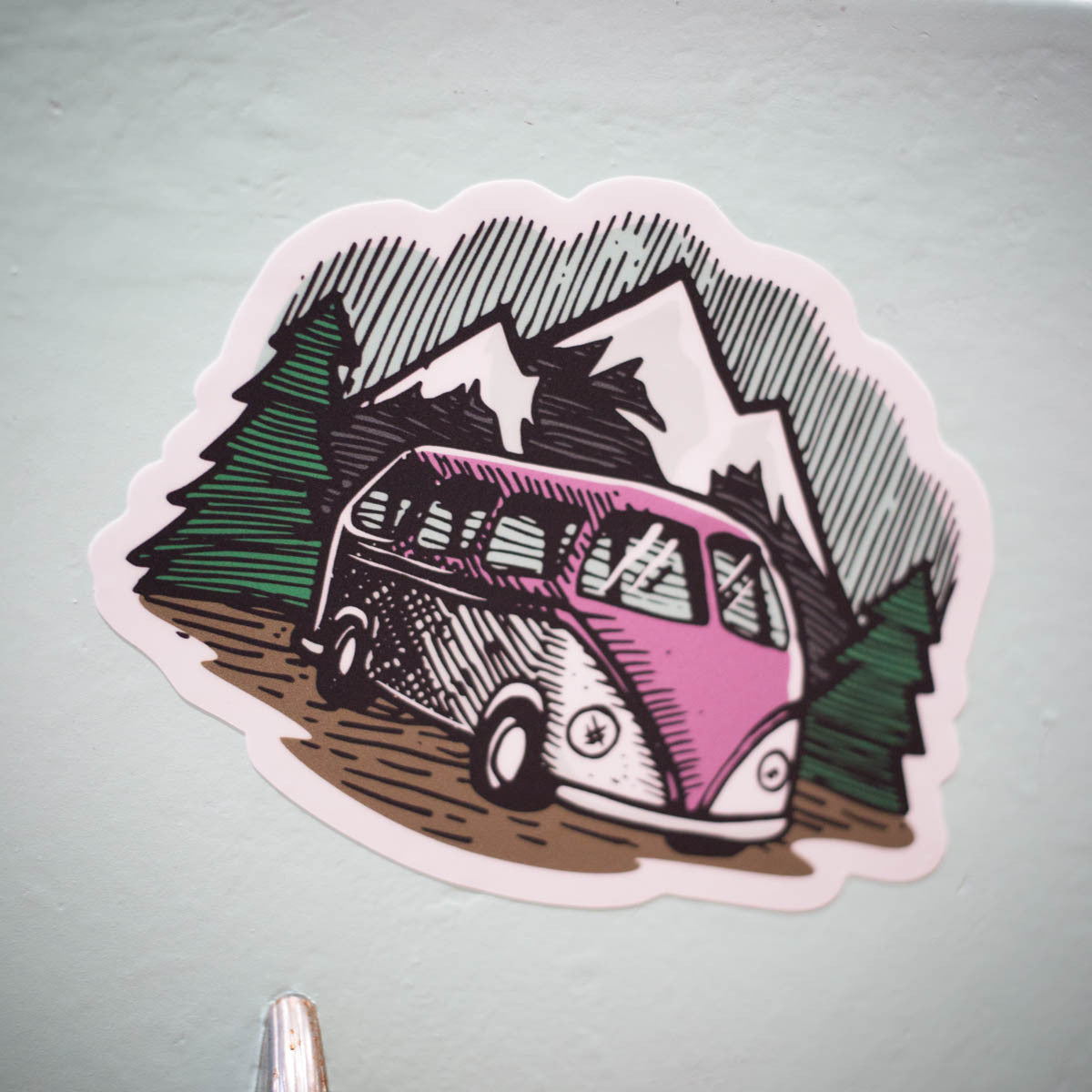 PNW Adventure Bus Sticker