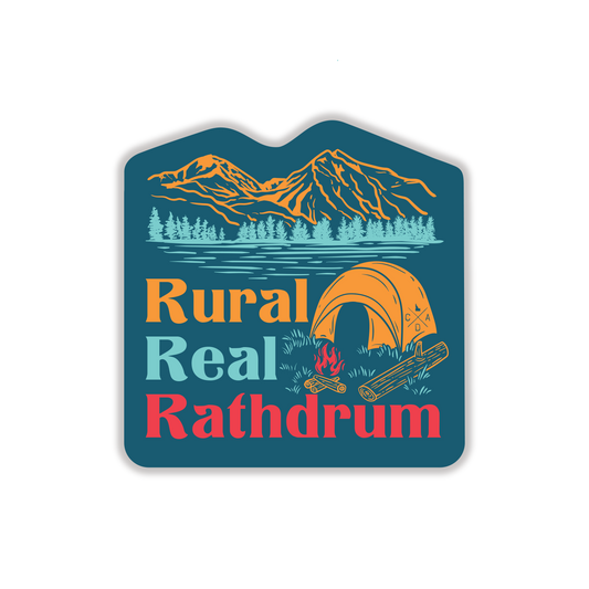 Rural Real Rathdrum Sticker