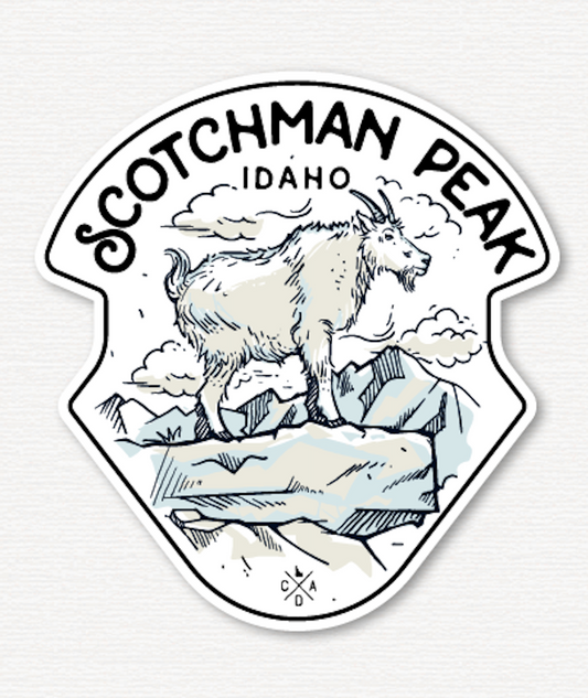 Scotchman Peak Sticker