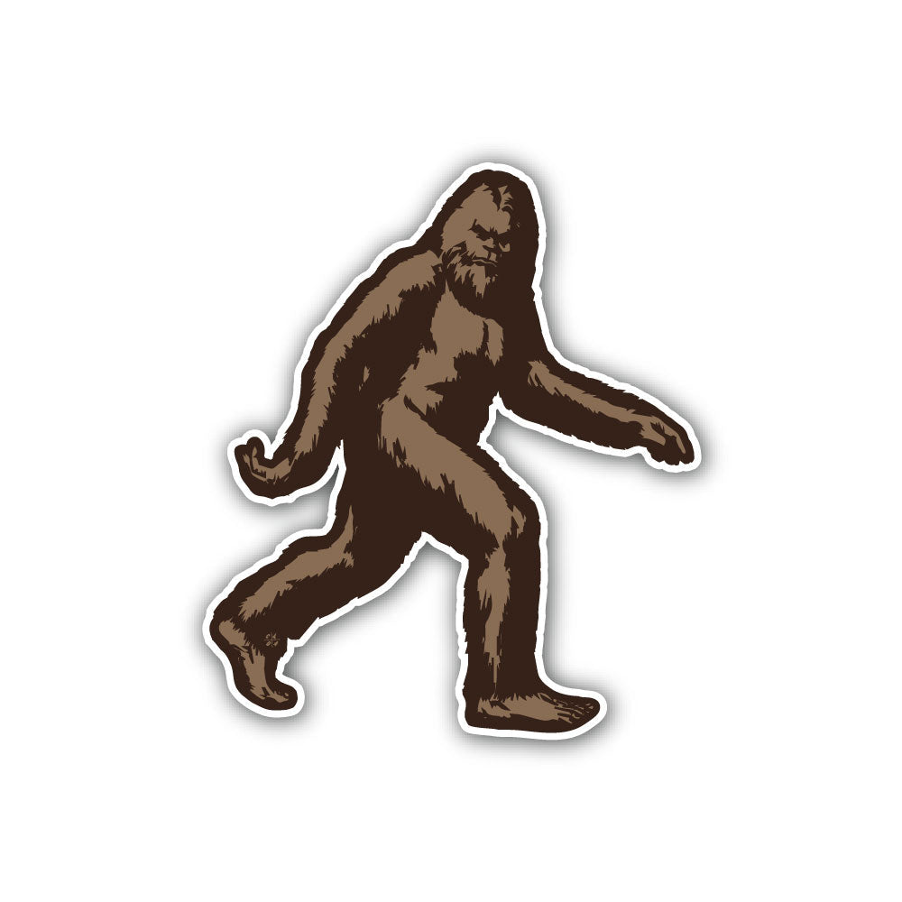 The Serious Bigfoot Sticker