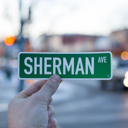 Sherman Avenue Sticker