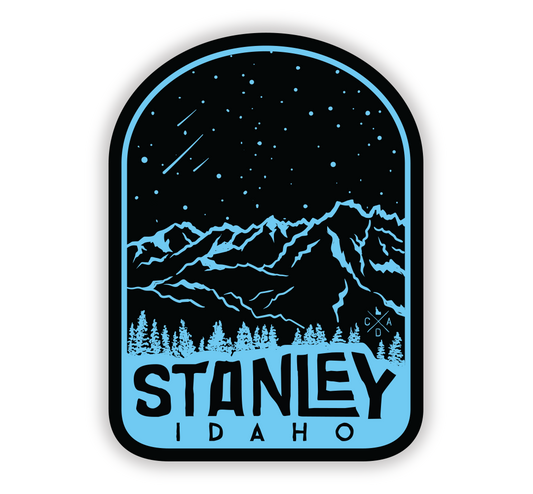 Stanley Idaho Under The Stars Stickers