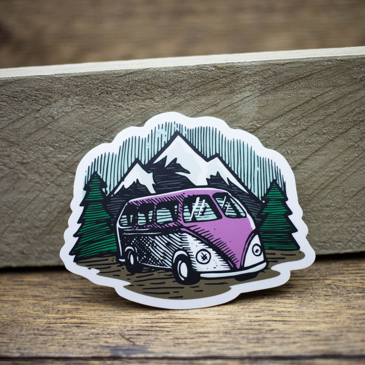 PNW Adventure bus sticker