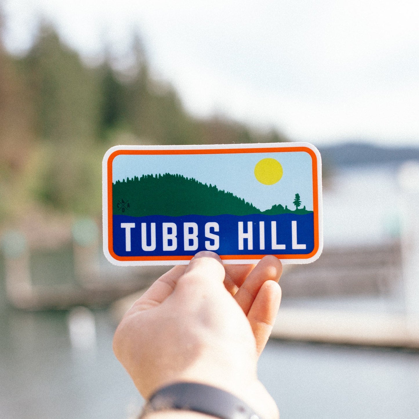 Tubbs Hill Sun Sticker