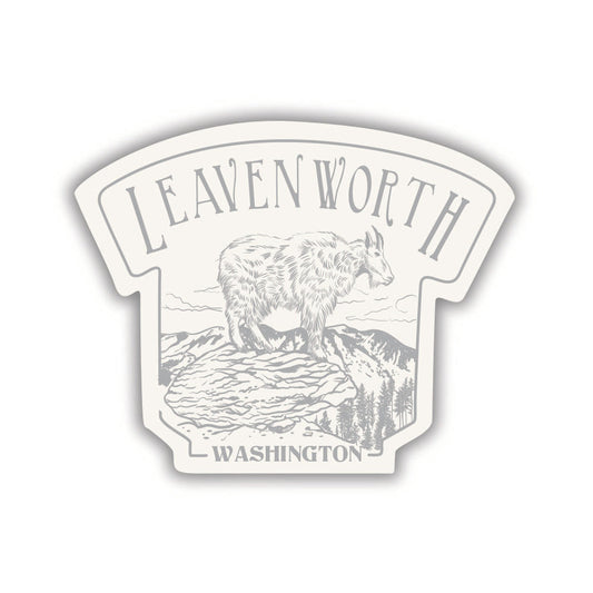 Leavenworth Goat Sticker
