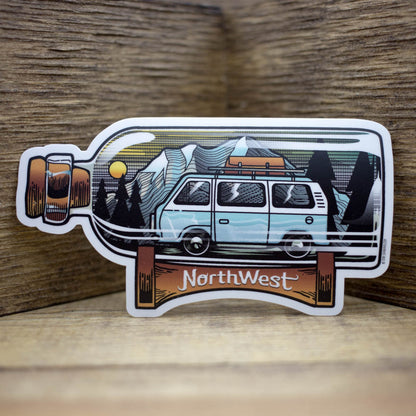 Northwest In A Bottle Sticker