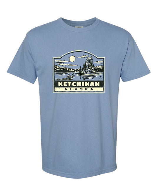 Ketchikan Alaska Kayak Tee