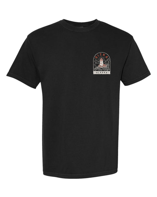 Rugged Sitka Lighthouse Tee