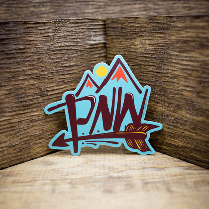 PNW Arrow Sticker