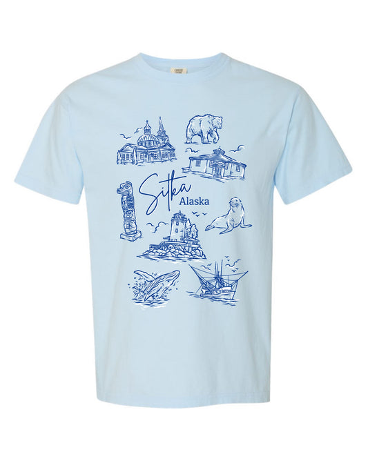 Scenes of Sitka Chambray Tee
