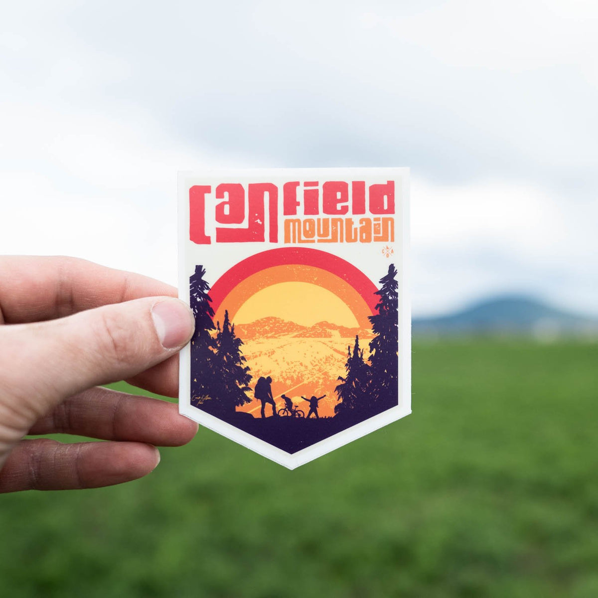 Canfield Mountain Sticker
