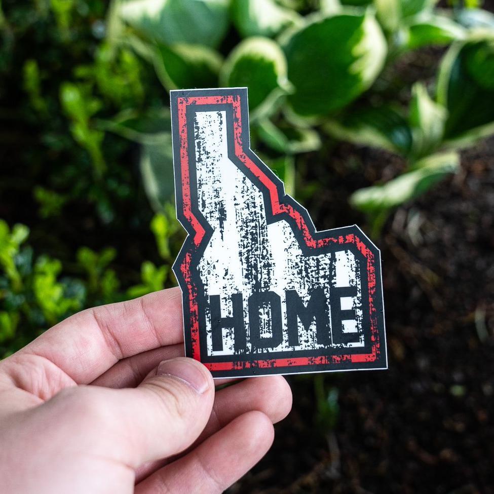Idaho Home Grunge Sticker