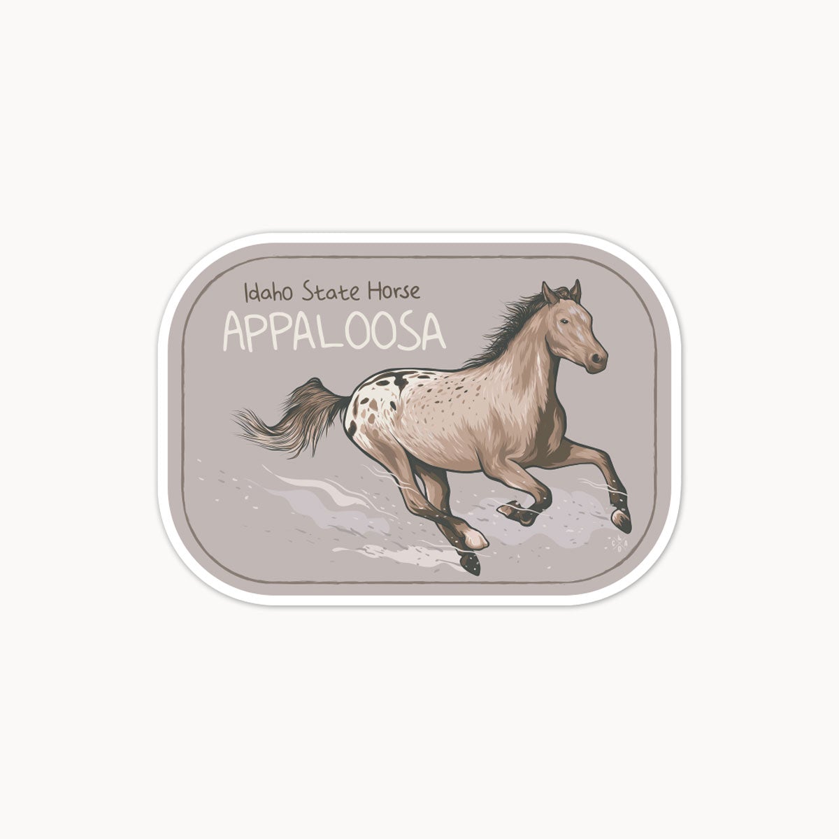 Idaho State Horse Sticker