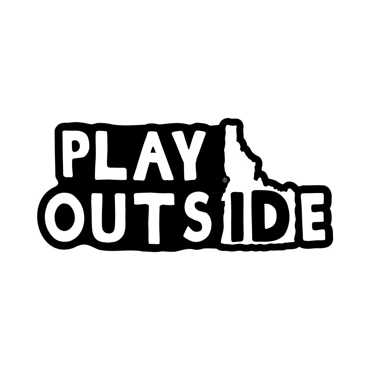 Play Outside Sticker